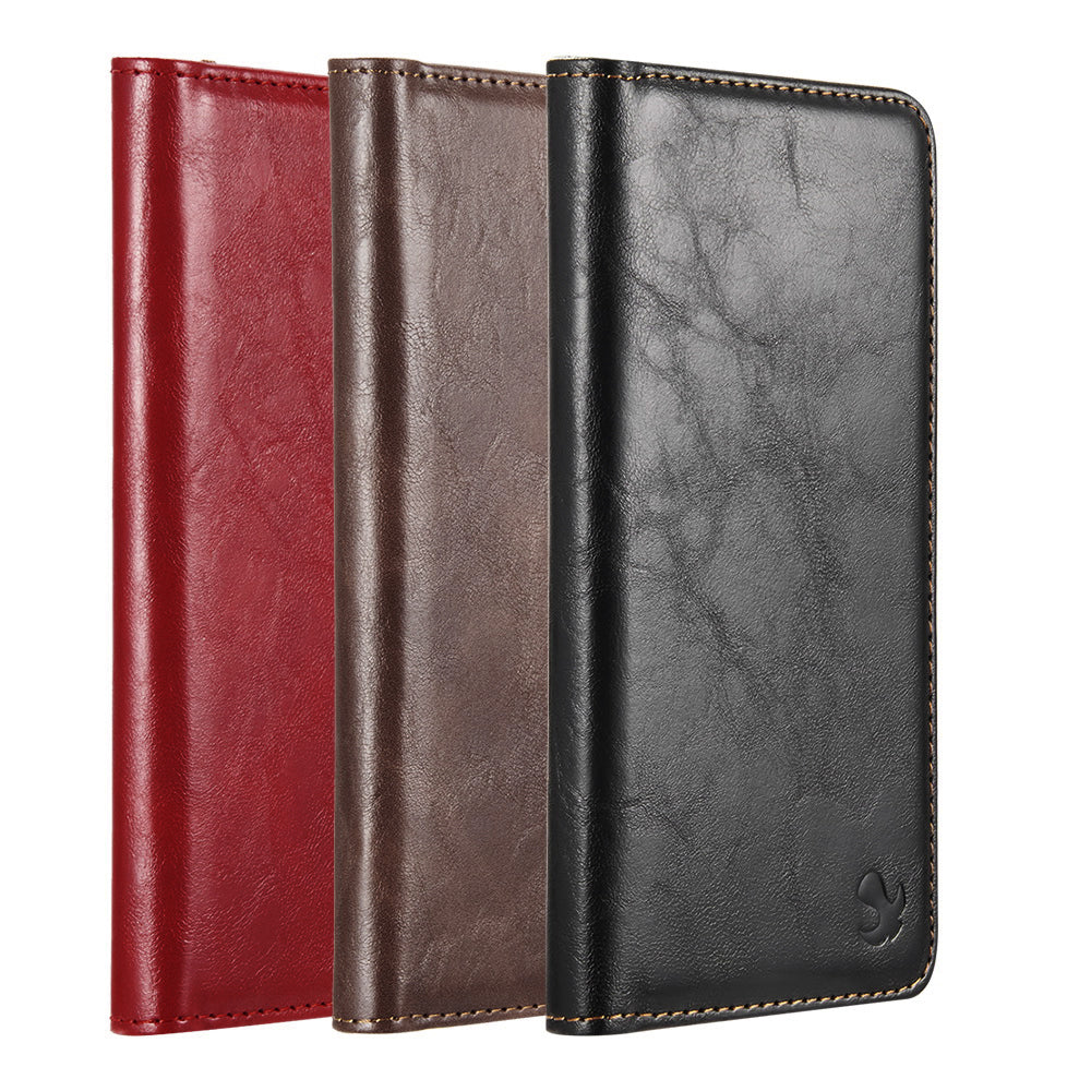 The Luxury Gentleman Series | Magnetic Flip Leather Wallet Case | IPHONE (6.1")