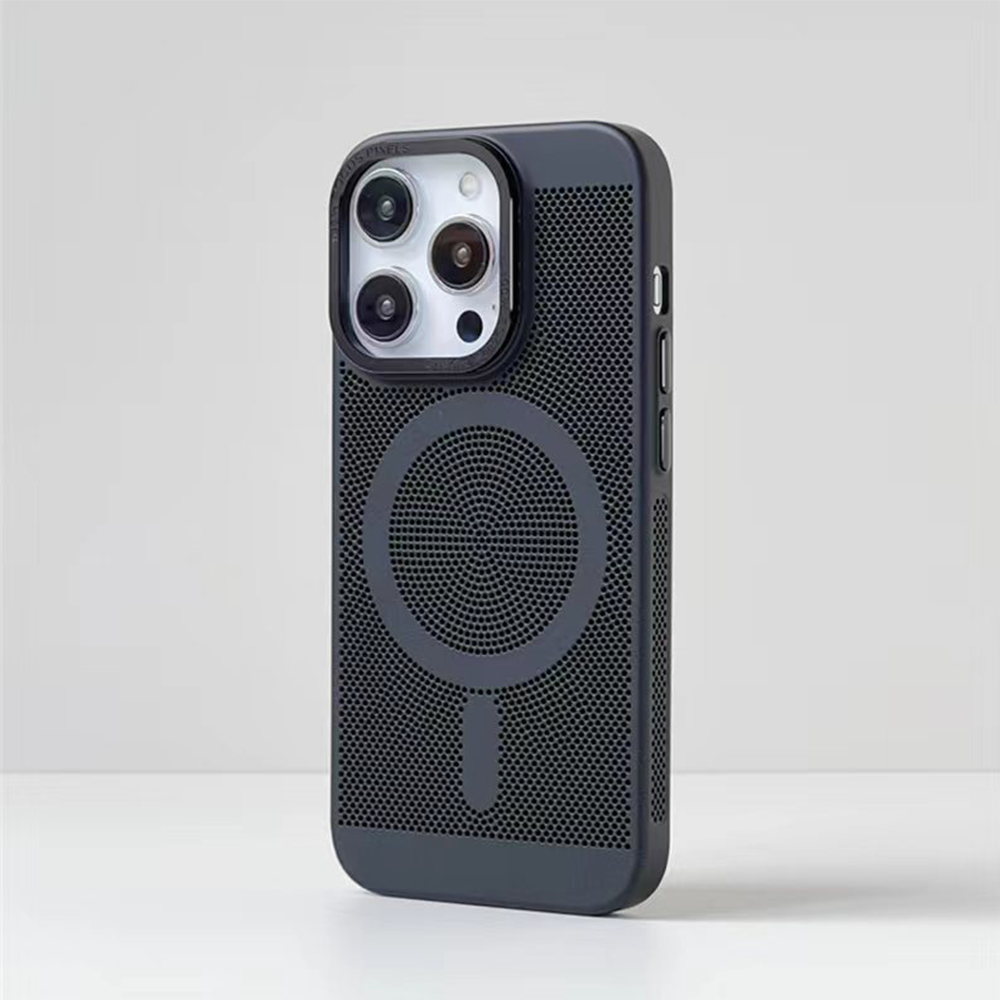 IPHONE 15 PRO MAX (6.7") Mesh Cooling Collection | Magsafe Breathable Slim Phone Case