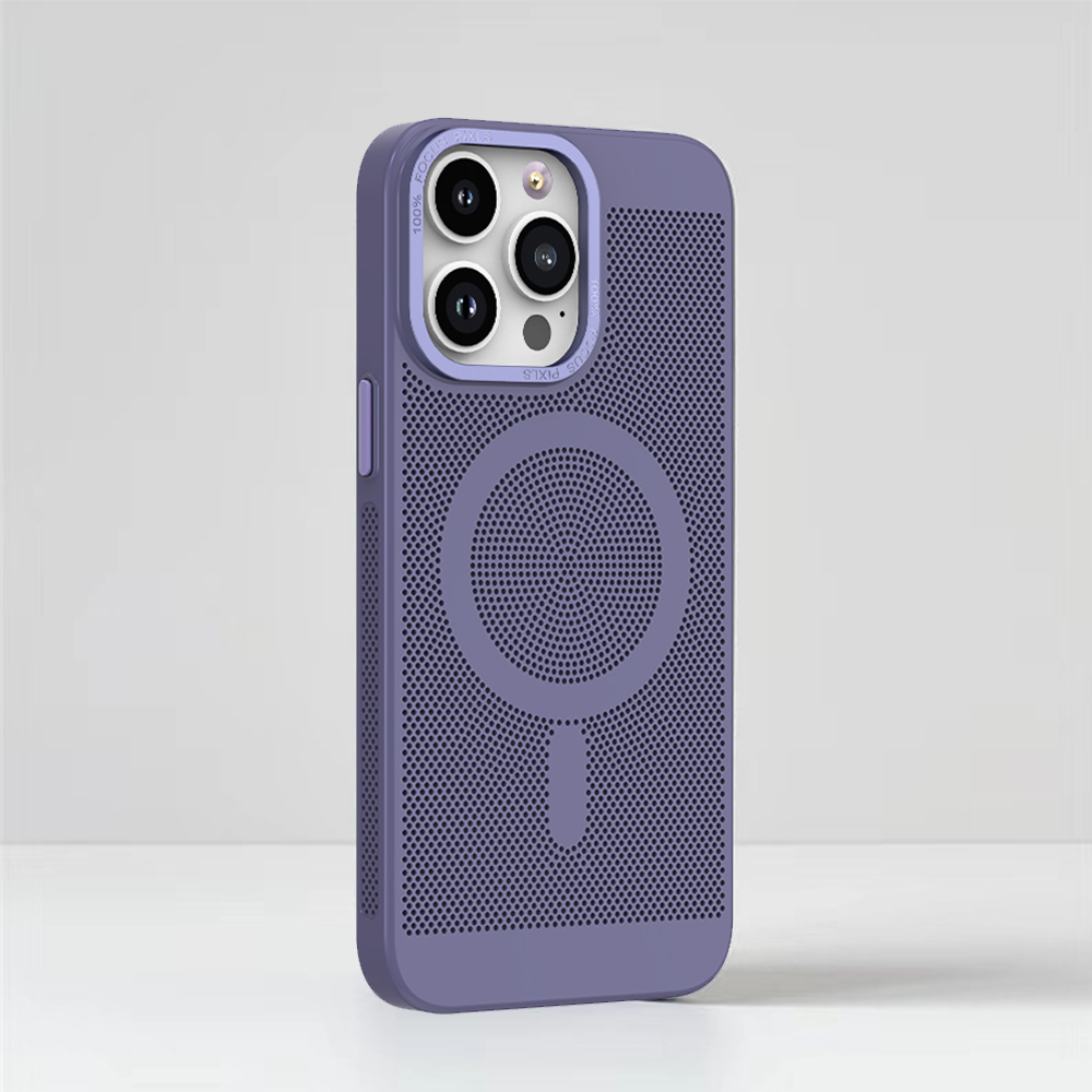 IPHONE 15 PRO MAX (6.7") Mesh Cooling Collection | Magsafe Breathable Slim Phone Case