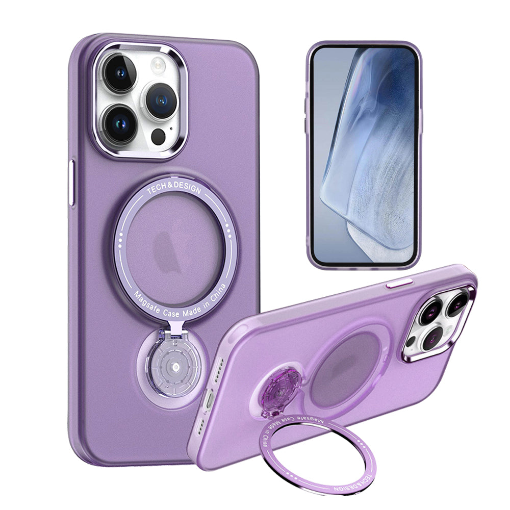 IPHONE 15 PRO MAX (6.7") Sphere Collection | Magsafe Case with Circle Stand